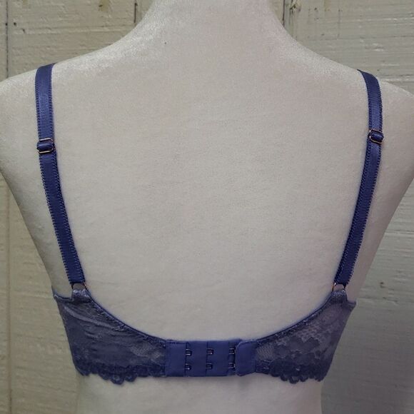 SAVAGE X FENTY Lingerie By Rihanna Violet Lace 32A Bra - Picture 4 of 7